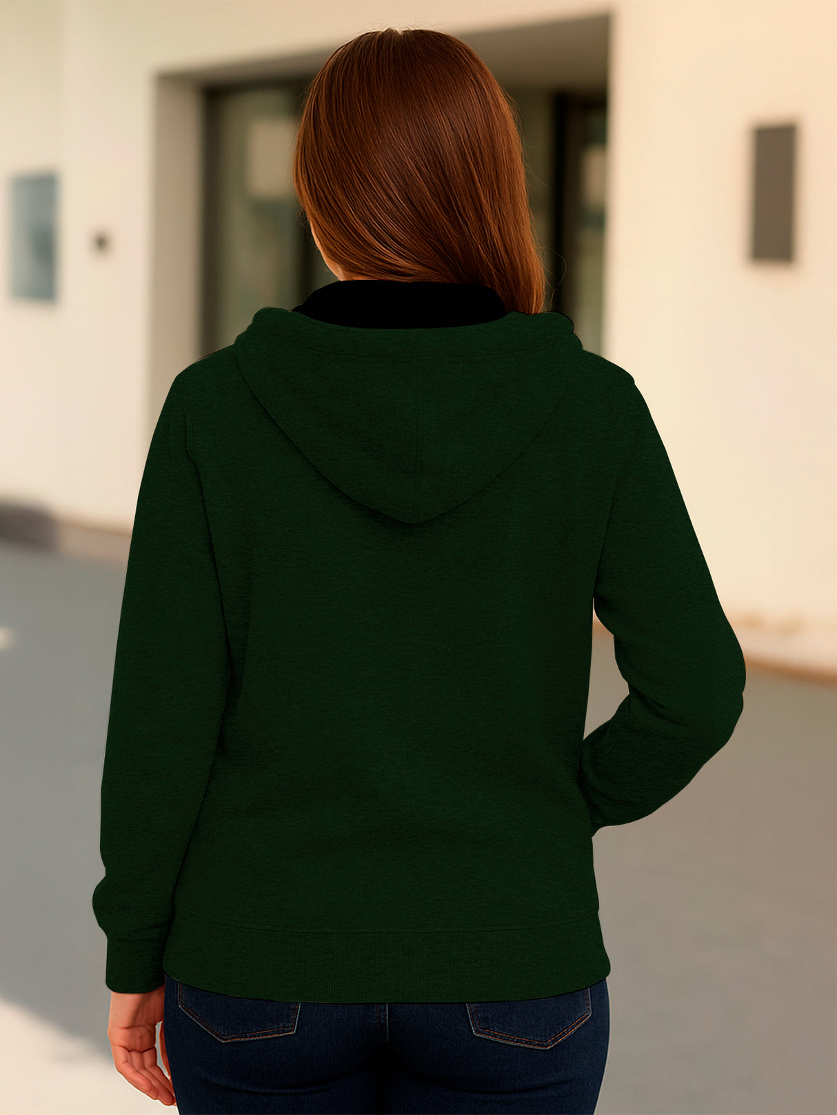 Sudadera Mujer Con Capucha De Calidad