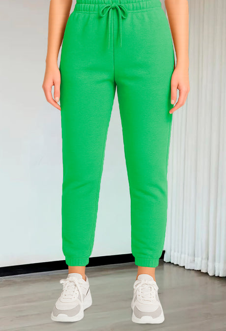 Pantalón Jogger Pants para Dama Comodo con Cordon Ajustable Estilo Casual Deportivo