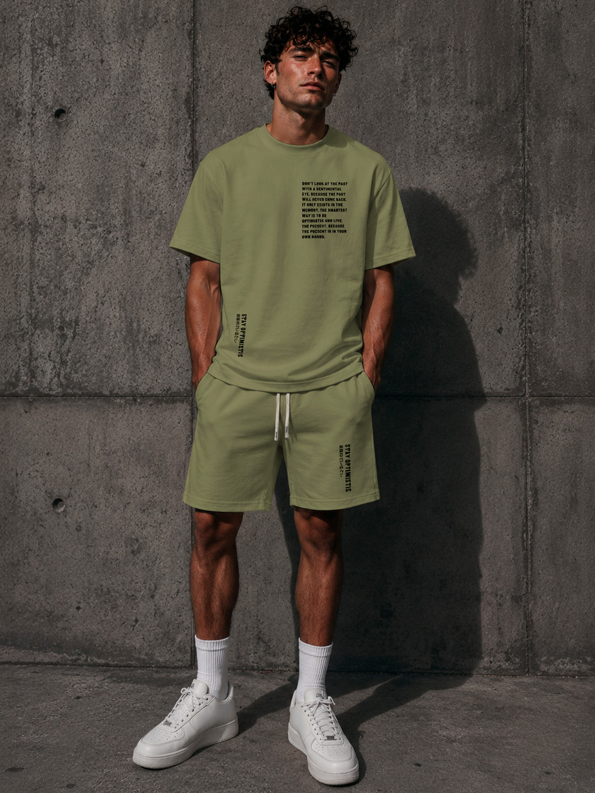 Conjuntos Deportivo Hombre Verano Playera Manga Corta