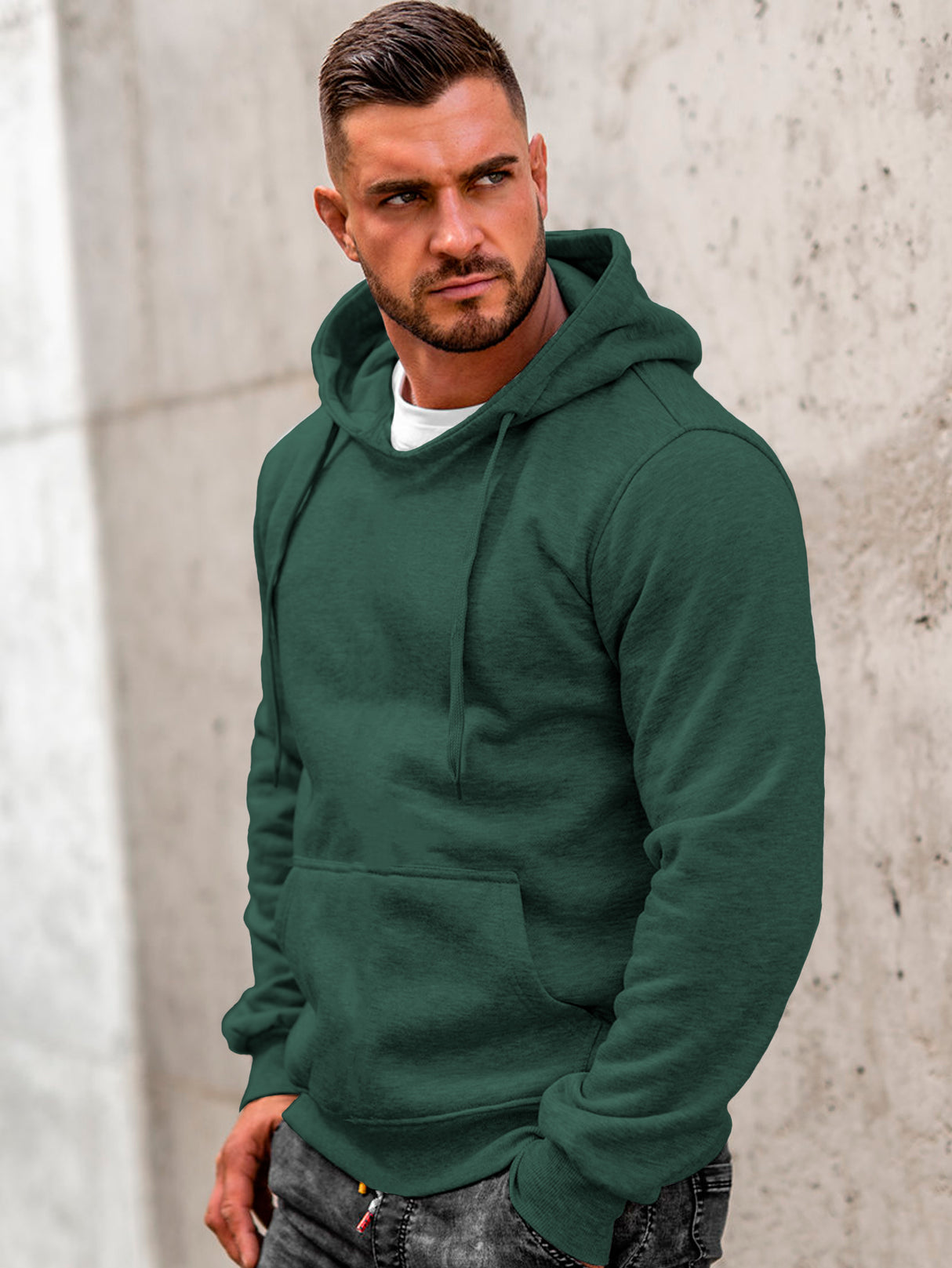 Sudadera Hombre Con Capucha De Calidad Hoodie