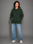 Sudadera con Capucha para Mujer Manga Larga Hoodie sin Cierre