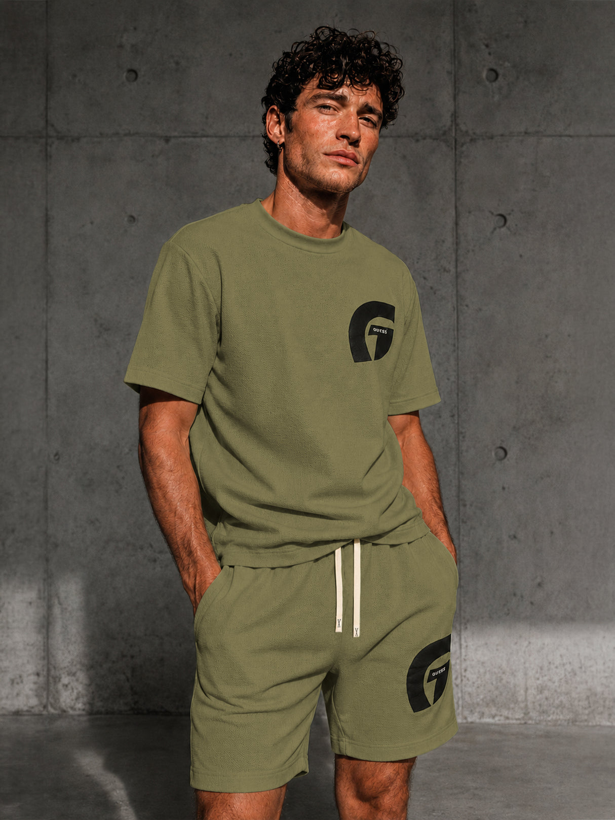 Conjuntos Deportivo Hombre Verano Playera Manga Corta