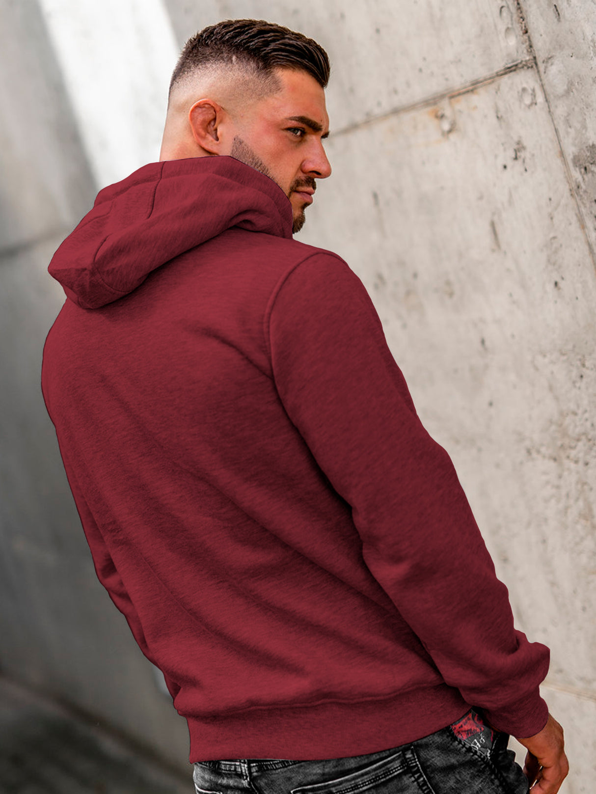 Sudadera Hombre Con Capucha De Calidad Hoodie