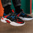 Tenis para hombre casuales con un diseño de  tela para correr con punta  con agujeta clásica, suela antideslizante Zapatilla para hombre cómodo transpirable ideal para el uso diario